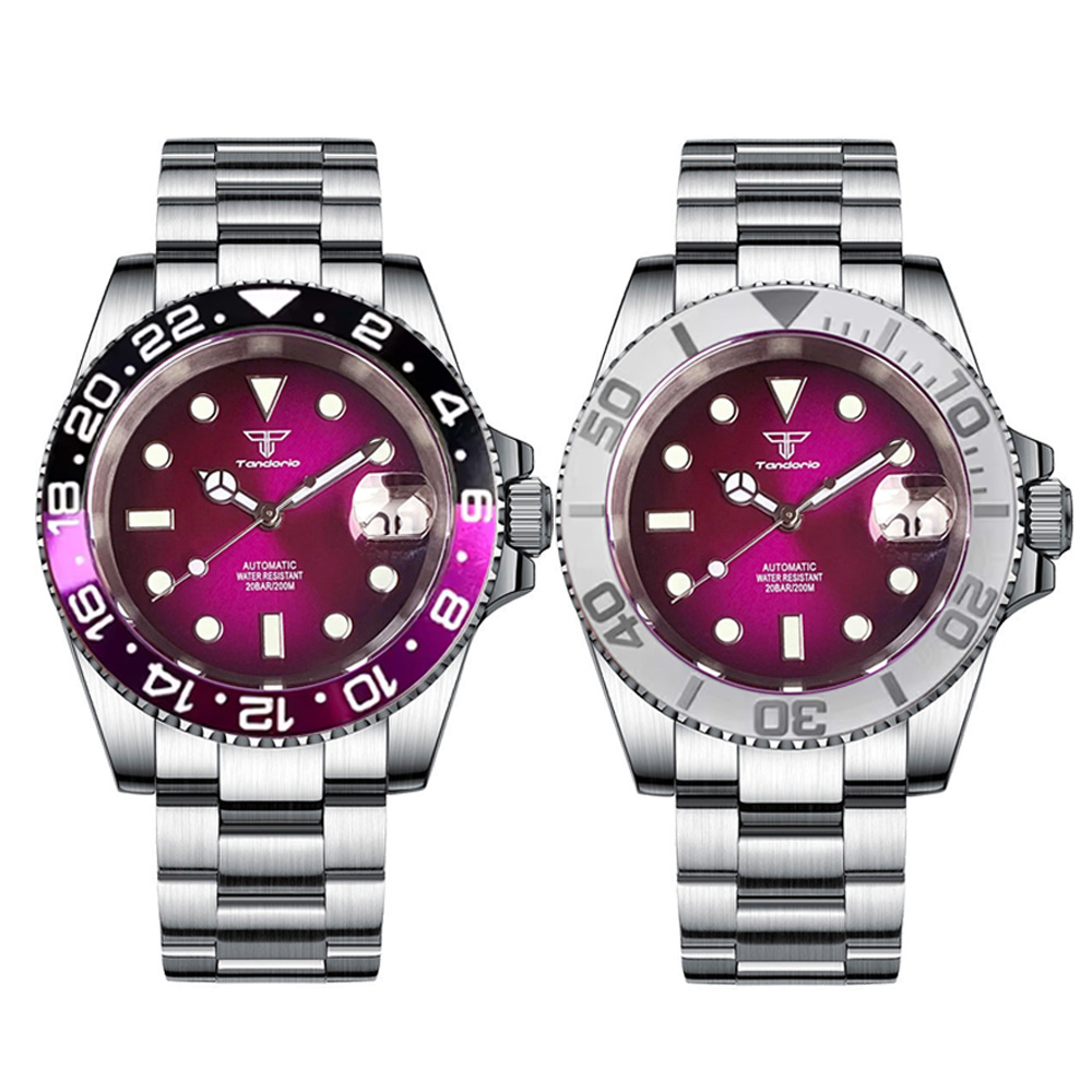 Titanium Sport Watch - นาฬิกาดำน้ำ 200 เมตร รุ่น Tandorio ขนาด
