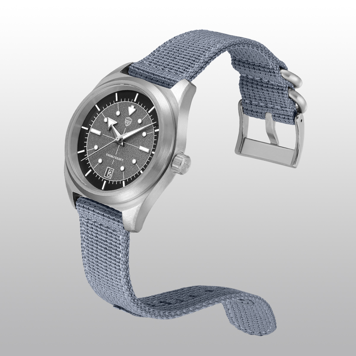 Titanium Sport Watch - นาฬิกาดำน้ำสำหรับผู้ชาย ตัวเรือนไทเทเนียม กระจกแซฟไฟร์ ขนาด 40 มม.