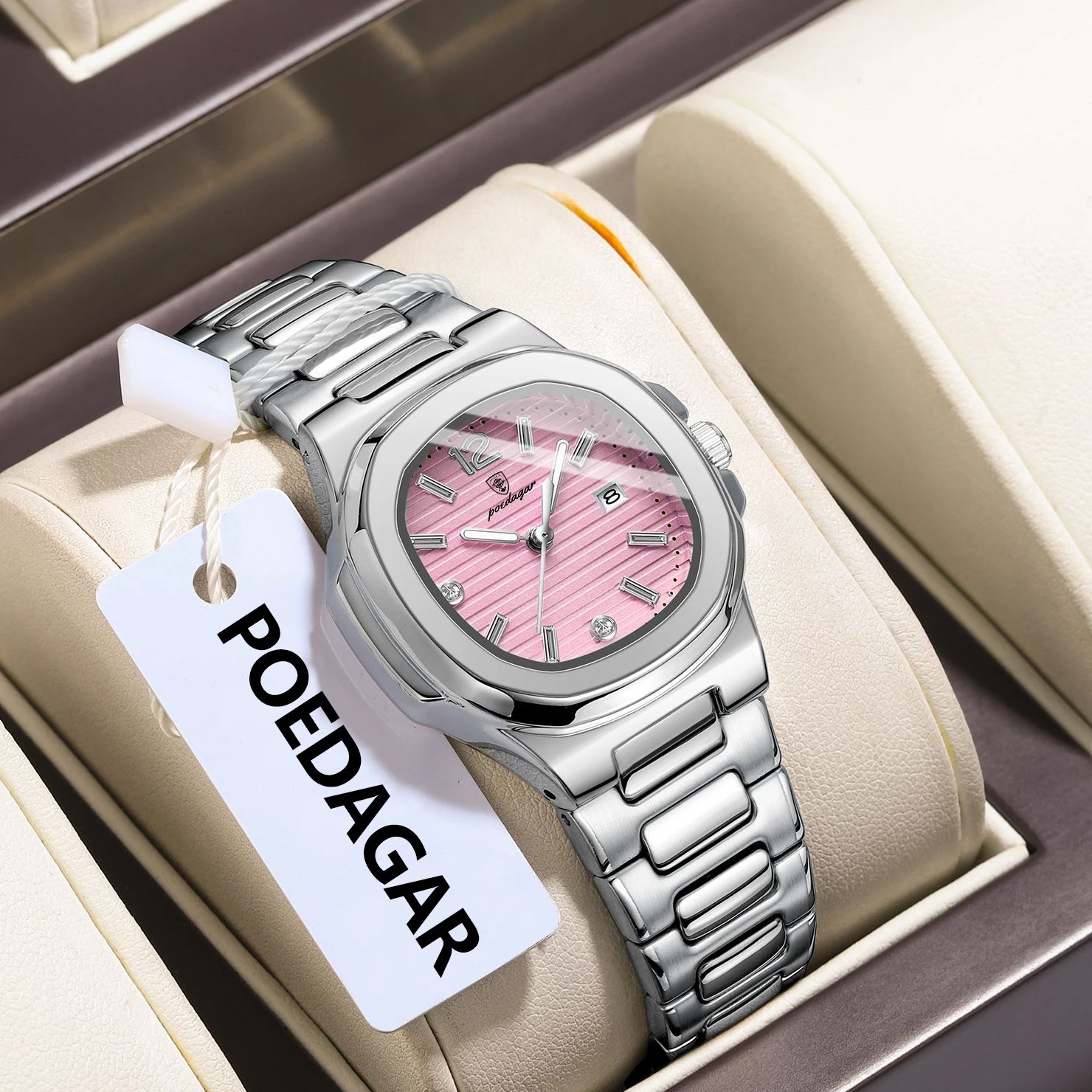 นาฬิกาข้อมือผู้หญิง POEDAGAR ส - Luxury Watch Deals บทวิจารณ์และราคา