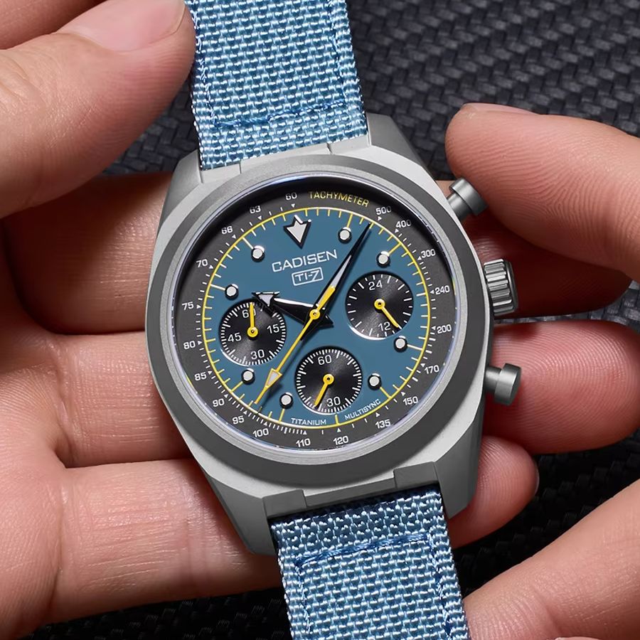 นาฬิกาข้อมือผู้ชาย CADISEN Tit - Titanium Sport Watch บทวิจารณ์และราคา