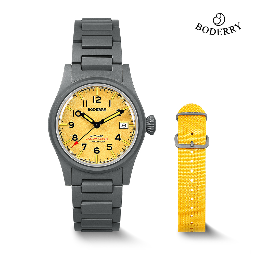 นาฬิกาข้อมือ Boderry LANDMASTE - Titanium Sport Watch บทวิจารณ์และราคา