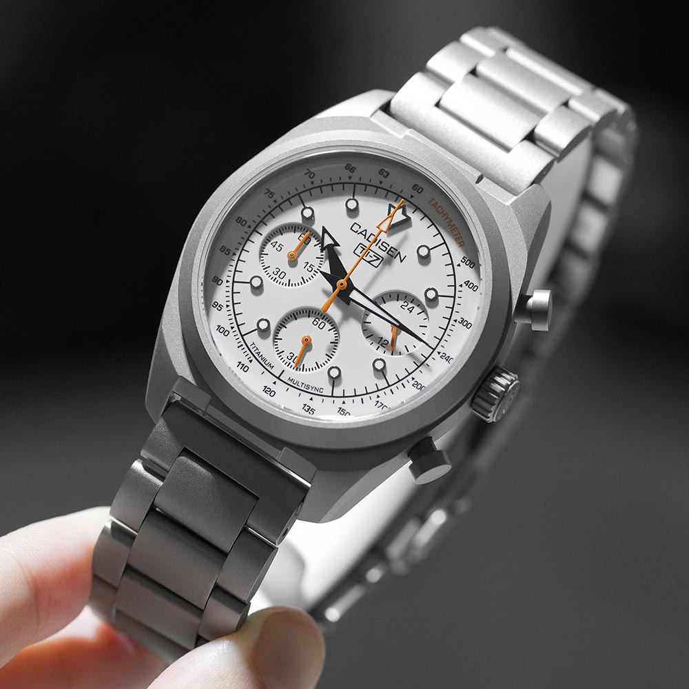 CADISEN TI-7 MULTISYNC นาฬิกาข - Titanium Sport Watch บทวิจารณ์และราคา