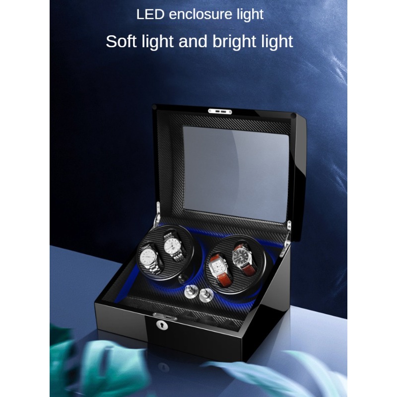 กล่องหมุนนาฬิกาอัตโนมัติแบบไม้ - Zero Luxury Watch บทวิจารณ์และราคา