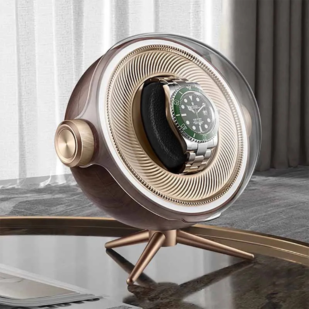 กล่องเก็บนาฬิกาไขลานอัตโนมัติส - Zero Luxury Watch บทวิจารณ์และราคา