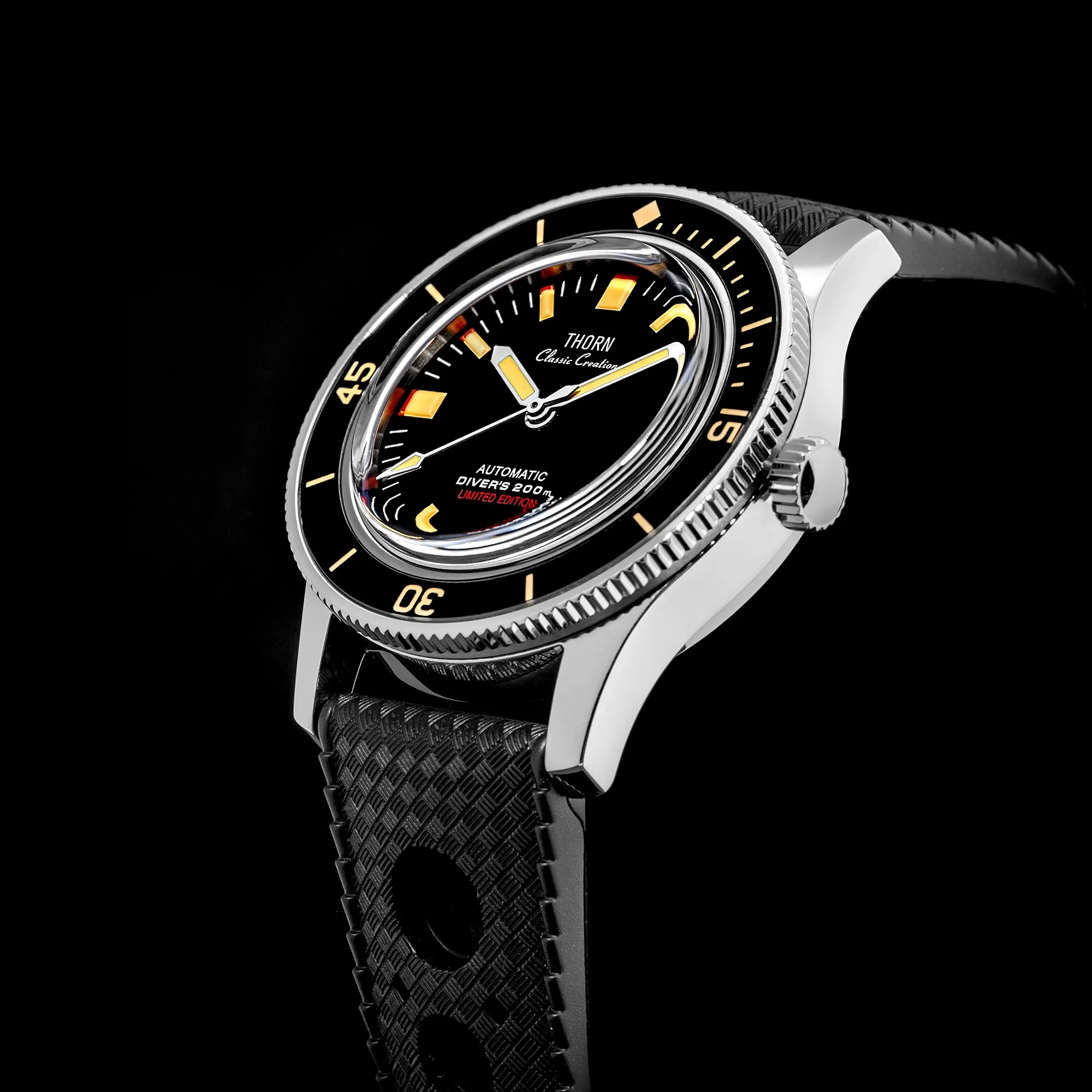 Thorn T006 Vintage นาฬิกา 50-F - Titanium Sport Watch บทวิจารณ์และราคา
